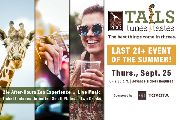 Tails, Tunes & Tastes September 14, 2025, join us!