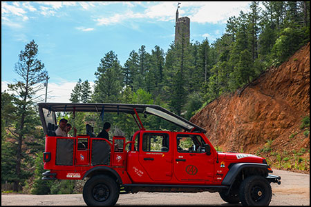 Scenic Ride to the Shrine Jeep Tours, Summer 2025